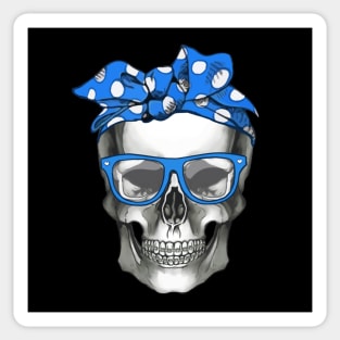 Skull Bandana 2 Sticker